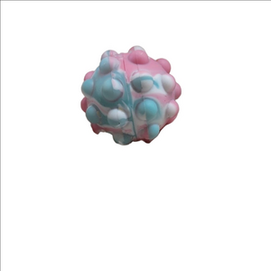 Arvbitana pink blue tactile sensory light up decompression ball figet toy NWOT